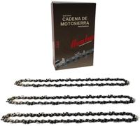 Avalon Procut - Pack 3Cadena de Motosierra Avalon Procut 3/8 Perfil Nomal 058" - 1.5mm Diente Cuadrado (68 eslabones). Cadena de motosierra compatible con Einhell, Black & Decker, Oregon