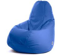 Avalon - Puff Infantil Modelo Jive en Tela Técnica Reforzada, Modelos de Puff Pera con Relleno Incluido, Puf Muy Ergonómico y Cómodo, Anti-desgarros e Impermeable, Made in Italy(Infantil-Azul Royal)