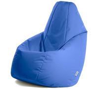 Avalon - Puff Salon Modelo Jive en Tela Técnica Reforzada, Modelos de Puff Pera con Relleno Incluido, Puf Muy Ergonómico y Cómodo, Anti-desgarros e Impermeable, Made in Italy(Grande XL-Azul Royal)