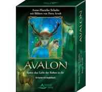 Avalon: Spüre das Licht der Kelten in dir - Kartenset, 50 Karten mit Begleitbuch
