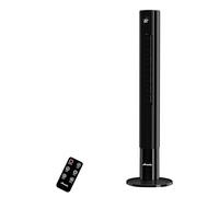 Avamia Ventilador de Torre para Dormitorio, 85° Oscilación Sin Aspas, Ventilador de Pie con Pantalla LED Táctil, Temporizador 12H, Mando a Distancia, 43" - Ventiladores Silencioso para Hogar u Oficina