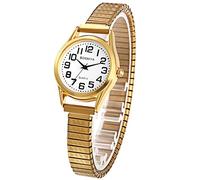 Avaner - Reloj de Pulsera con Correa elástica para Hombre, Oro 1 (Modelos Femeninos), Pulsera