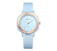 Avaner Relojes para Mujeres Pulsera de Silícono: Reloj de Mujer con Escala de Diamantes, Caja Redonda, Reloj de Pulsera analógico de Cuarzo para Mujeres y Chicas