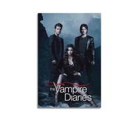 AVANISE Póster artístico de The Vampire Diaries (2) póster de película para construcción de casas, decoración estética, lienzo, decoración de pared, dormitorio, 30 x 45 cm, estilo sin marco, 5