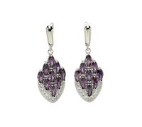 AVANT-GARDE PARIS Pendientes 'Rosana' lila One Size lila