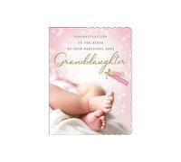 Avant Garde Studios Tarjeta de nacimiento de nieta, 20,3 x 15,2 cm