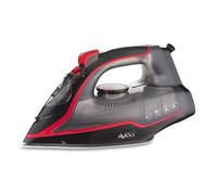 AVANT Plancha ropa de vapor AV6106 - Suela cerámica - Termostato regulable - Depósito de 210ML - 2200W - Color Negro
