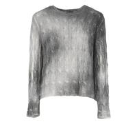 Avant Toi - Melange Jersey - Knitwear - Mujer - Gris - S -