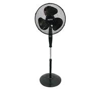 Ventilador de pie Black Edition 45W (40cm) Base roja - AVANTCONNECT