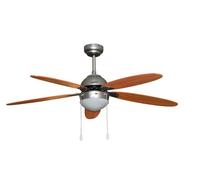 Avant - ventilador de techo con luz | 3 velocidades | 52 pulgadas | 60 watios | función invierno | 5 aspas | lámpara de techo con ventilador