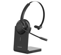 Avantalk Alto Solo - Auriculares Inalámbricos con Micrófono para PC | y Ordenador, con Solución Bluetooth Qualcomm, Cancelación de Ruido CVC, Soporte de Carga, Modo Silencio y Audio con Cable