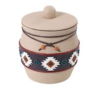 Avanti Linens Covered Jar Guest Bathroom Essentials Aztec Home Decor Navajo Dance Collection