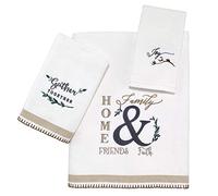 Avanti Linens Modern Farmhouse - Juego de Toallas de 3 Piezas