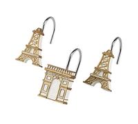 Avanti Linens Paris Botanique Ganchos de Ducha, Multicolor, Shower Hook