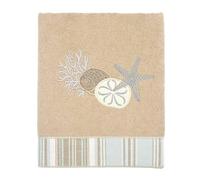 Avanti Linens por el mar Toalla de baño, ratán, Hand