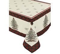 Avanti Linens Spode Tree Christmas Collection, Tartán Rojo