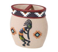 Avanti Linens - Toothbrush Holder, Guest Bathroom Essentials, Aztec Home Decor (Navajo Dance Collection)