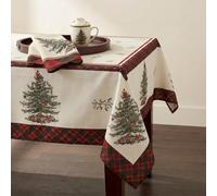 Avanti Linens Tree Spode Christmas Collection, Tartán Rojo