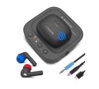 Avantree Aura Focus Auracast - Auriculares in-ear TV con transmisor
