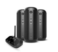 Avantree Harmony 2 - Kit Multiroom Sistema Estéreo Inalámbrico con Entradas Bluetooth y por Cable, Cada Altavoz Se USA como Altavoz Bluetooth Portátil Independiente