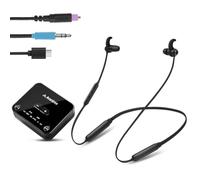 Avantree HT4186-Q - Bluetooth Auriculares Inalámbricos para TV, PC con Transmisor, para Audio ÓPTICO Digital, AUX 3.5mm, Plug & Play, sin retardo y Largo Alcance
