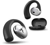 Avantree Pebble - Auriculares Inalámbricos Open-Ear para TV Inteligente, con Reconocimiento del Entorno, Ganchos Ajustables, Sin Presión En El Oído, Sonido Claro Y Potente, con Controles Integrados