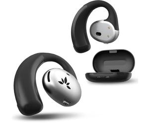Avantree Pebble - Auriculares Inalámbricos Open-Ear para TV Inteligente, con Reconocimiento del Entorno, Ganchos Ajustables, Sin Presión En El Oído, Sonido Claro Y Potente, con Controles Integrados