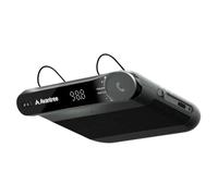 Avantree Roadtrip - Altavoz Bluetooth para Coche y Transmisor FM inalámbrico 2 en 1, con Altavoz Manos Libres de 6W, Micrófono Incorporado y Larga reproducción de 22 h