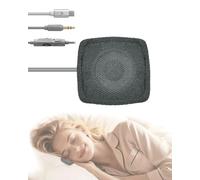 Avantree Slumber Mini - Altavoz De Almohada con Cable para Dormir, Audio Suave para La Noche, Sin Carga, Control De Volumen En Línea, USB-C Y AUX, Auriculares para Podcasts Y Audiolibros