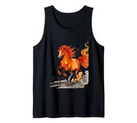 Avanza con el Poder de Diez mil Caballos al Galope Camiseta sin Mangas