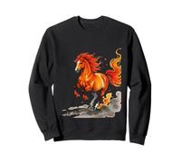 Avanza con el Poder de Diez mil Caballos al Galope Sudadera