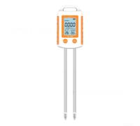 Avanzado 6 en 1 Probador de Suelo Monitoreo Npk Humedad Temperatura Fertilidad Con Pantalla Ajustable 90 Grados Retroiluminada Lcd Doble Sondas Para Plantas En Maceta Jardín Granja