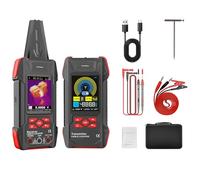 Avanzado Alambre Y Buscador De Cable Con Función Multímetro Detección Automática Almacenamiento De Datos Gran Color LCD Para La Resistencia De Los Técnicos