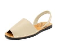 Avarca Menor Sandalias Cuero Menorca Zapato Abarca Menorquina, beige, 40 EU