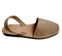 Avarcas menorquínas, para Hombre, Abarcas, Albarcas, Sandalias (46, Visón, Nobuck)