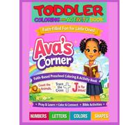 Ava's Coloring And Activity Book