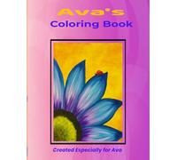 Ava's Coloring Book: For School