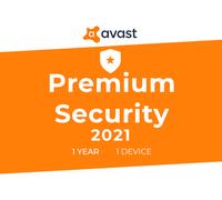 Avast Premium Security 2021 1 Year 1 Device Key - GLOBAL