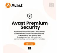 Avast Premium Security para Windows - 1 Dispositivo 1 Año