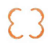 Avata 2 - Protector de hélice, anillo de parachoques anticolisión, funda protectora de TPU compatible con accesorios de dron DJI Avata 2 (naranja)