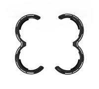 Avata 2 - Protector de hélice, anillo de parachoques anticolisión, funda protectora de TPU compatible con accesorios de dron DJI Avata 2 (negro)