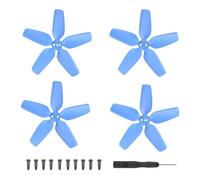Avata 2925S - Kit de repuesto de ventiladores de ala ligeros de hélice y kits de tornillos compatibles con drones (2 pares azules)