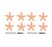 Avata 2925S - Kit de repuesto para ventiladores de ala ligera de hélice y tornillos compatibles con drones (4 pares naranja)