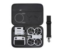 Avata 360 Funda de transporte, funda rígida impermeable para DJI Avata 360 Fly More Combo Accesorios, bolsa de almacenamiento portátil de viaje para dron, controlador RC 2 y hub de carga de batería