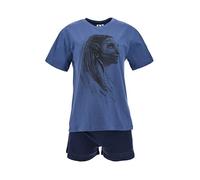 Avatar 2 El Sentido del Agua Camiseta y Pantalón Corto para Mujer, Pijama Algodón Suave, Conjunto 2 Piezas Diseño Neytiri