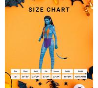 Disfraz oficial de Avatar Reef Neytiri, disfraz oficial de Disney Avatar Way of the Water para adulto, Neytiri, L
