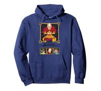 Avatar Aang Flecha Brillante Pose Toph Zuko Katara Frame Comic Sudadera con Capucha