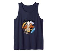 Avatar Aang Lucha Pose Flecha Brillante Fuego Aire Tierra Agua Camiseta sin Mangas