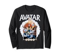 Avatar Aang: The Last Airbender Avatar Team Elemental Heroes Manga Larga