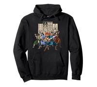 Avatar Aang: The Last Airbender Team Air Fire Water Earth Sudadera con Capucha